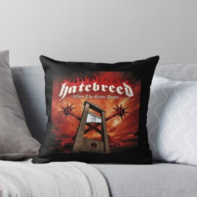 Hatebreed Band Gothic Design Throw Pillow