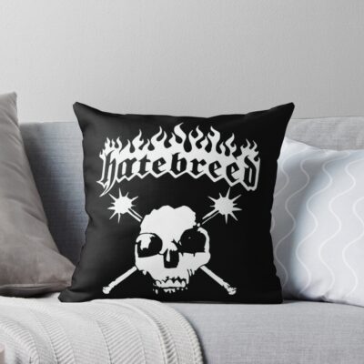 Hot Item Hatebreed Basic Design Throw Pillow